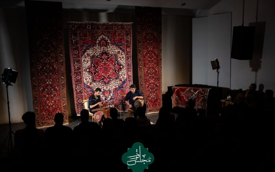 شب اول — دونوازی سنتور و تنبک